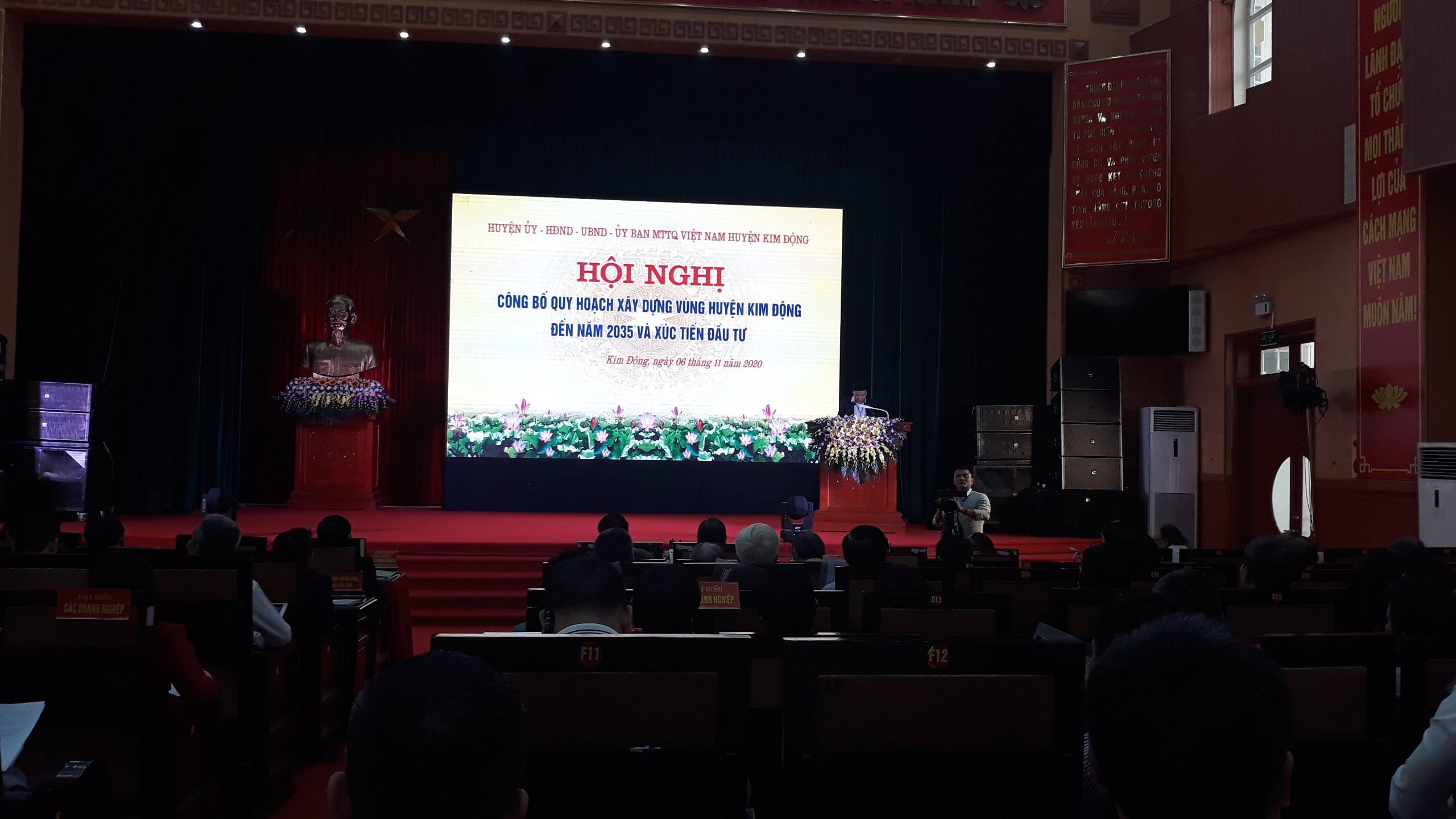 Kim Động công bố quy hoạch xây dựng vùng huyện đến năm 2035 và xúc tiến đầu tư