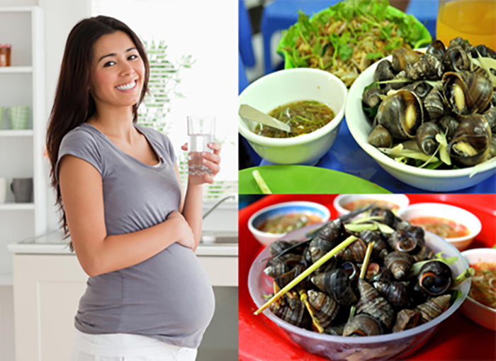Bà bầu có ăn được ốc không?