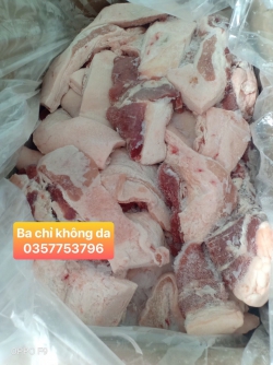 ba chỉ bụng không da