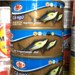 Cá ngừ ngâm dầu đóng hộp 175g