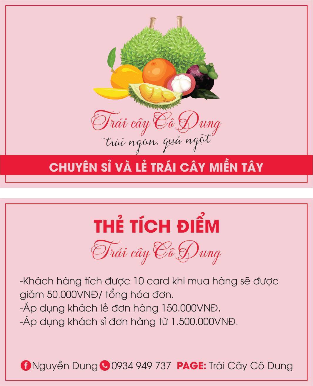 Trái cây cô Dung Trái cây cô Dung