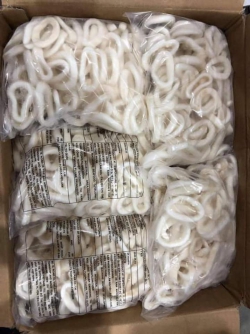 Mực ống cắt khoanh