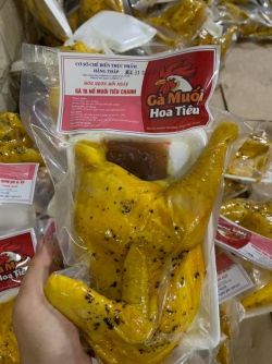 Gà nổ muối tiêu