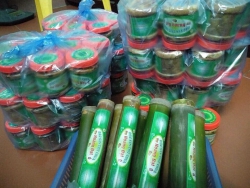 Thịt chua ống nứa