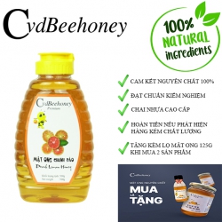 Mật Ong Chanh Đào 500g Cvdbeehoney - Peach honey 500g Cvdbeehoney