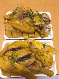 Gà muối hoa tiêu