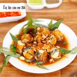 Trứng cút xào me