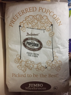 Bắp hạt nổ hình nấm (Làm bắp rang bơ, bỏng ngô)