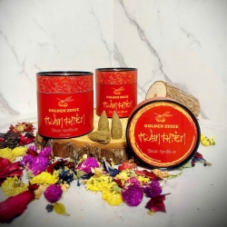 Trầm thiền Golden Zuice làm sạch không khí, diệt khuẩn [ hộp 38 nụ ]